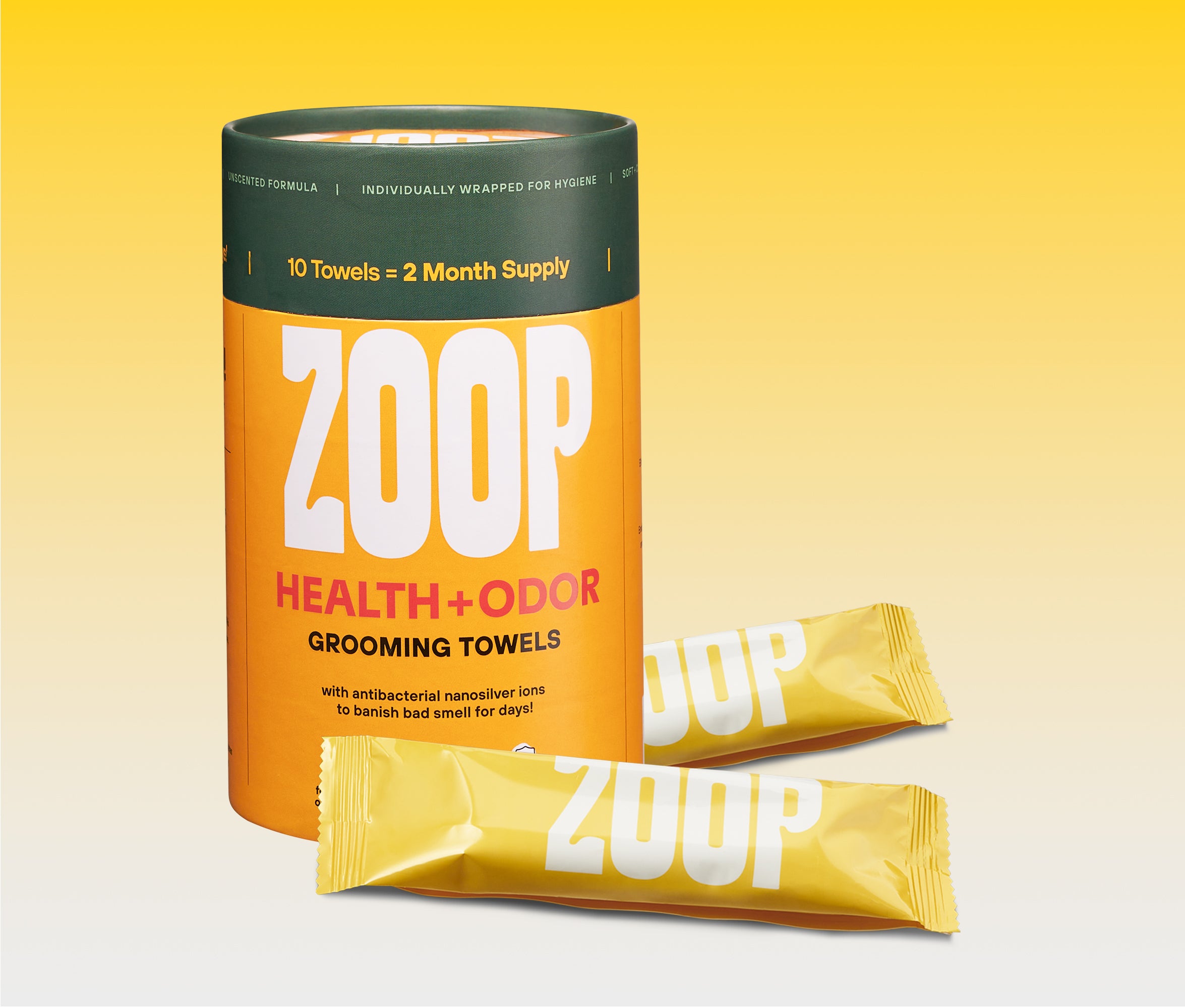 Health + Odor Grooming Wipes