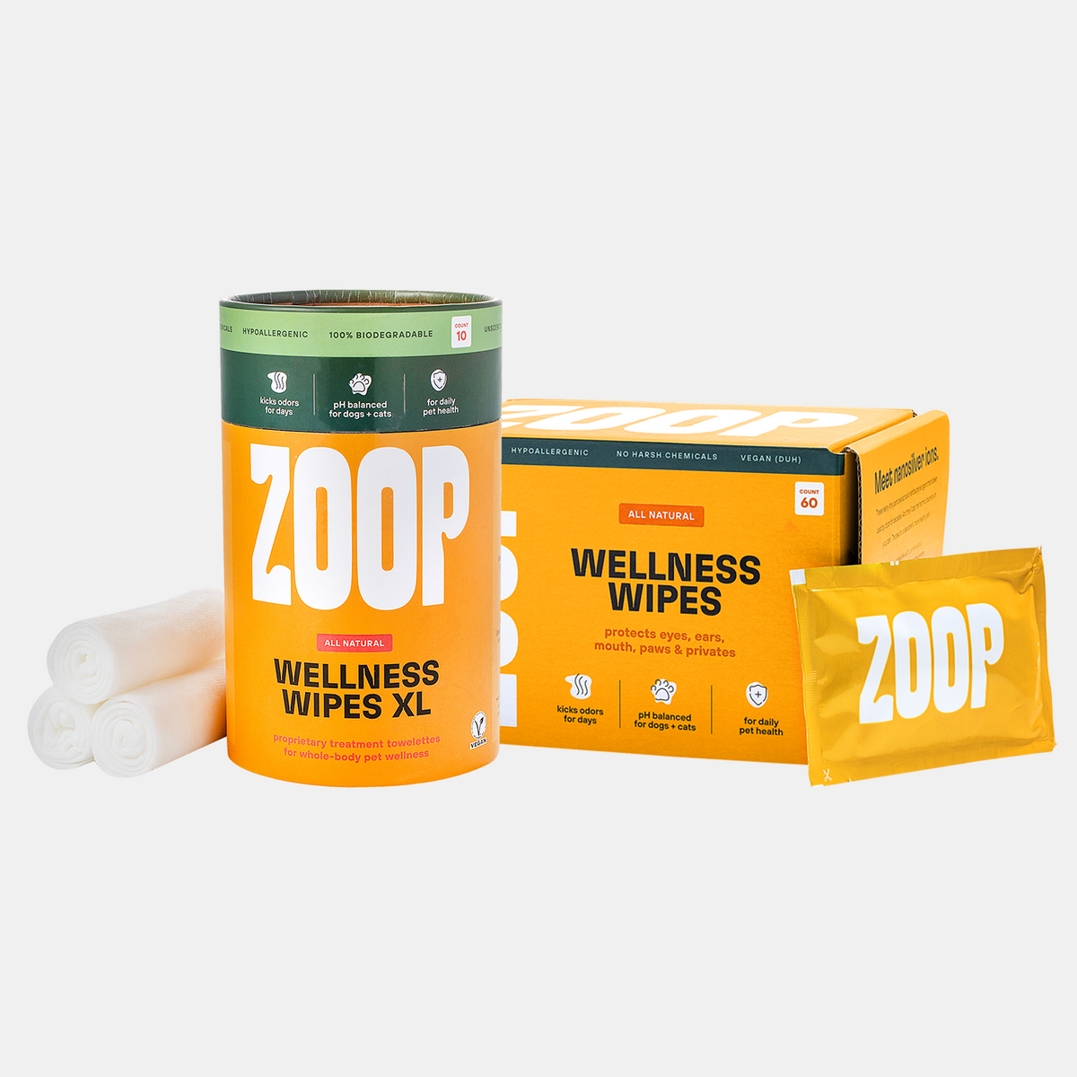 Wellness Pet Wipes & Towels Bundle